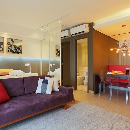Studio Brooklin Premium Com Piscina Aquecida Daire Sao Paulo Dış mekan fotoğraf