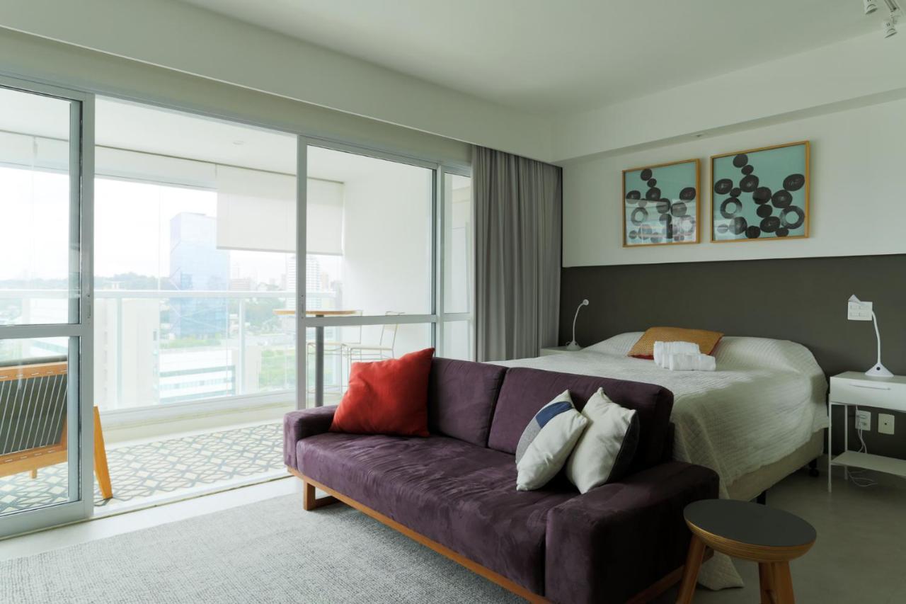 Studio Brooklin Premium Com Piscina Aquecida Daire Sao Paulo Dış mekan fotoğraf