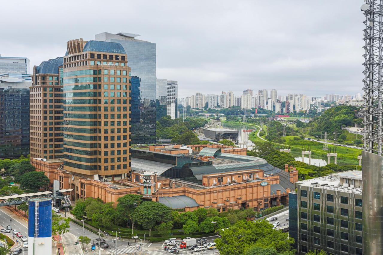 Studio Brooklin Premium Com Piscina Aquecida Daire Sao Paulo Dış mekan fotoğraf