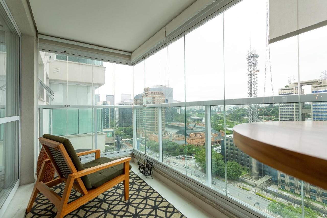 Studio Brooklin Premium Com Piscina Aquecida Daire Sao Paulo Dış mekan fotoğraf